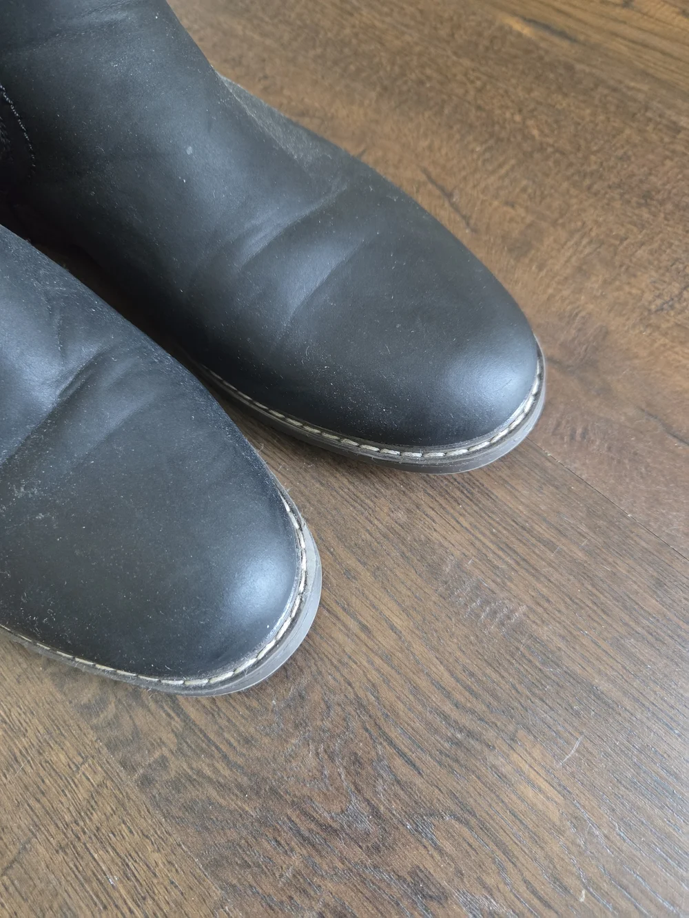 Girl Black Chelsea Boots